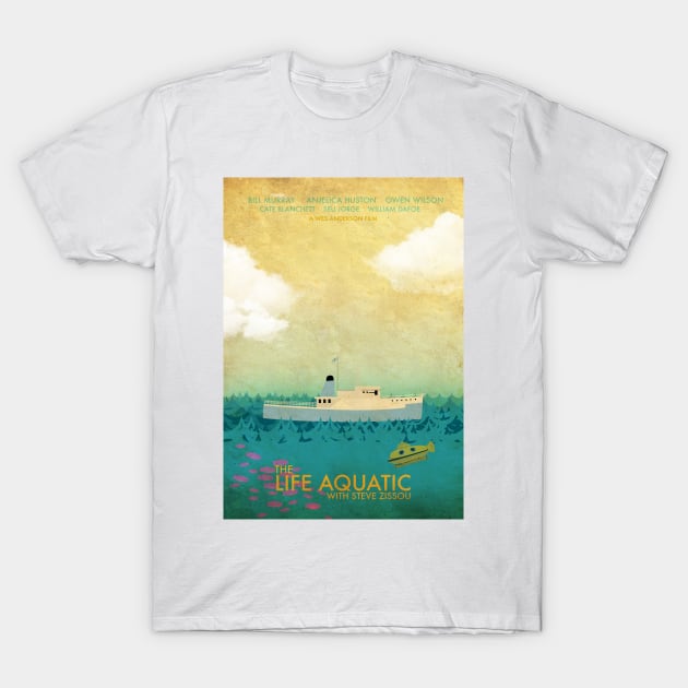 The Life Aquatic T-Shirt by PaulRice